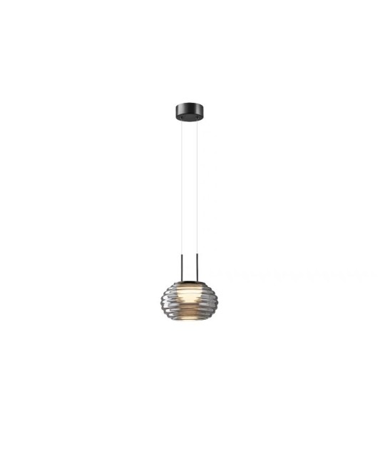 Nordic modern minimalist Italian minimalist small pendant light, living room, dining room, bar design, high-end bedside glass pendant light