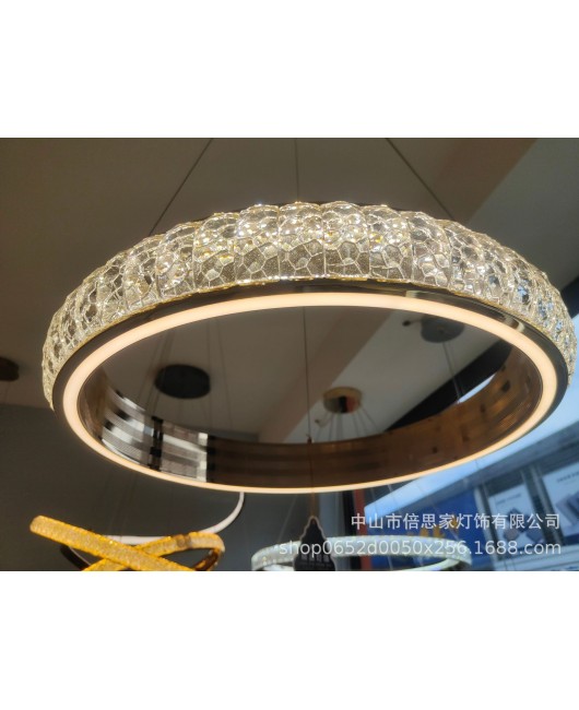 Beisijia's new Nordic light luxury modern crystal chandelier restaurant bedroom living room hotel designer high-end chandelier