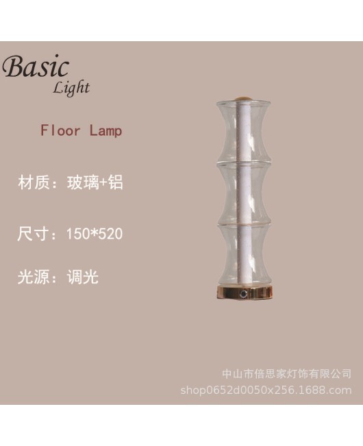 Beisijia Nordic minimalist glass chandelier milk tea shop Qingba restaurant chandelier designer high-end bedroom chandelier