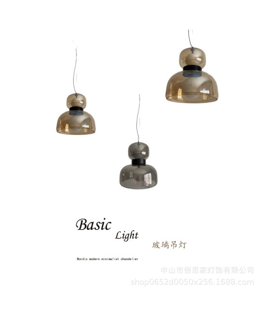 Beisijia's new Nordic modern luxury restaurant pendant light bar counter foyer home designer bedside pendant light