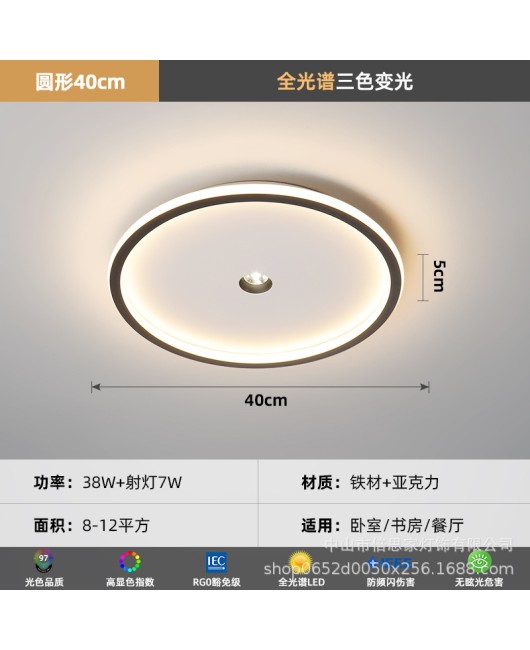 New modern minimalist full spectrum eye protection ceiling mounted with spotlight intelligent whole house package lighting fixtures for 2023