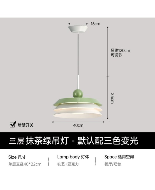 Cream style restaurant pendant light, Nordic modern high-end bar desk lamp, 2023 new popular swing arm movable lighting fixture