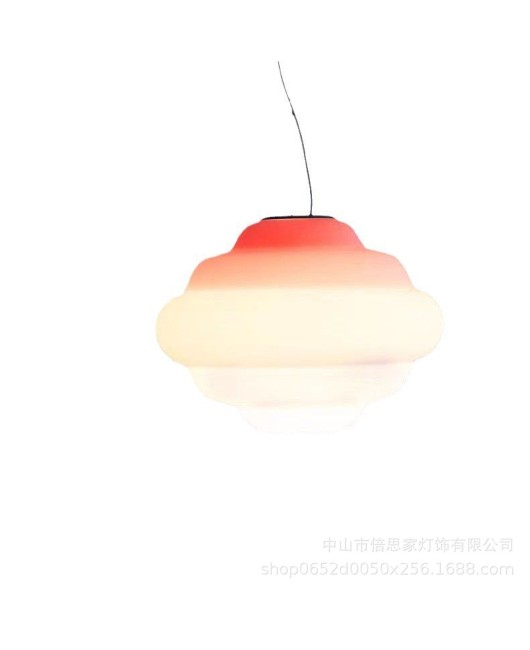 Beisijia Nordic INS Cream Style Restaurant Pendant Light, niche and high-end, girls' rooms, children's rooms, bedrooms, cloud lighting fixtures