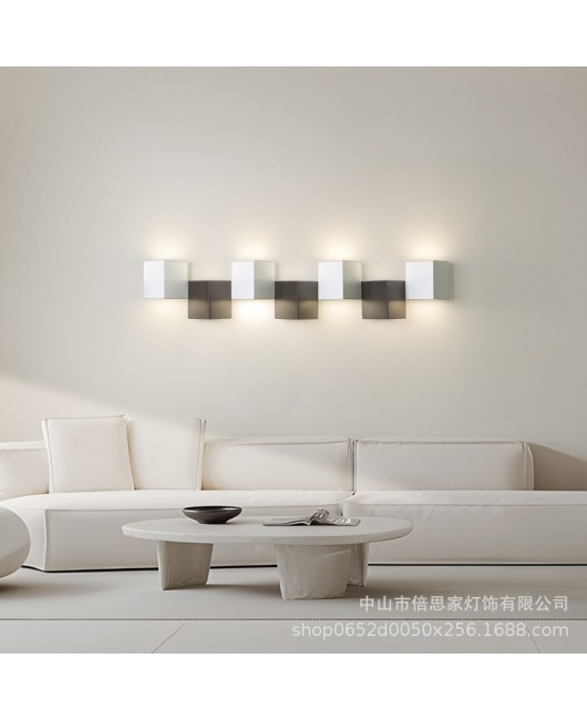 2024 New Simple Modern Full Spectrum Wall Light Bedroom Bedhead Decoration Living Room Background Wall Corridor Light