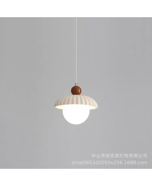 Beisijia's new product, Nordic modern cream style glass ball pendant light, milk tea shop, bar, restaurant pendant light