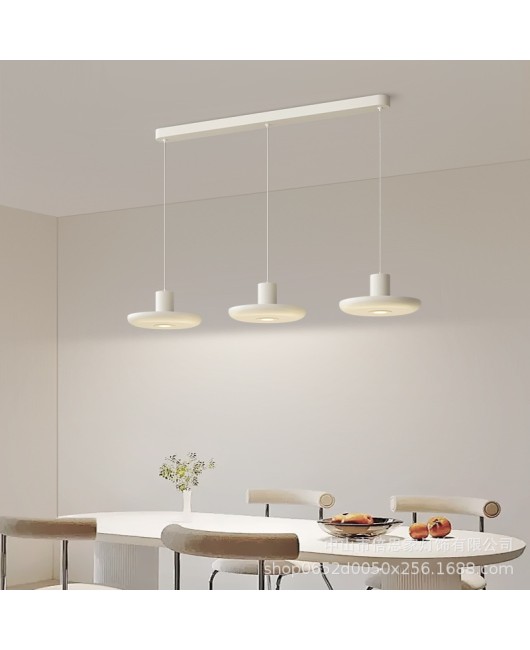 2024 new minimalist modern black and white small pendant light, long bar counter aisle, full spectrum spotlight pendant light in restaurants