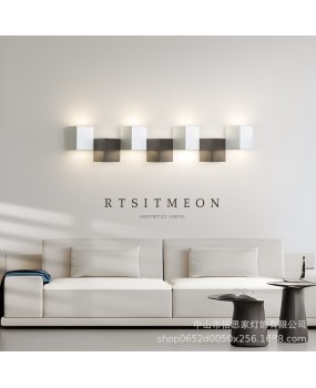 2024 New Simple Modern Full Spectrum Wall Light Bedroom Bedhead Decoration Living Room Background Wall Corridor Light