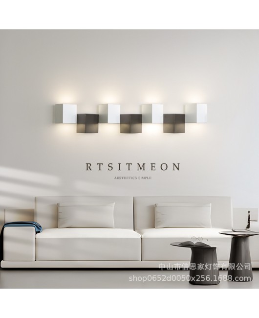 2024 New Simple Modern Full Spectrum Wall Light Bedroom Bedhead Decoration Living Room Background Wall Corridor Light