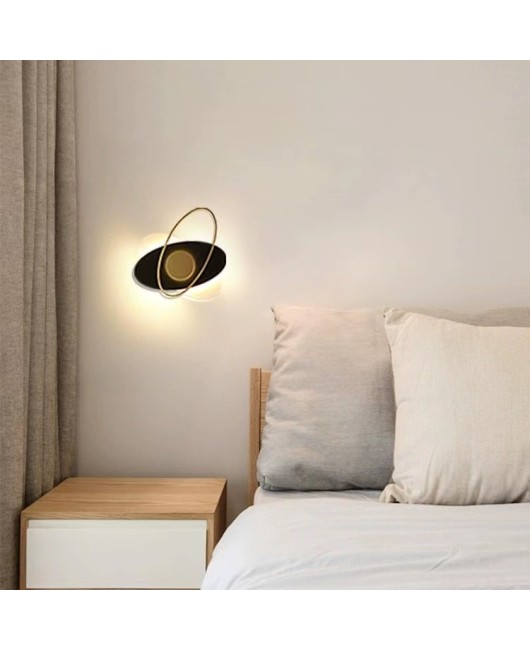 Nordic minimalist modern bedroom bedside lamp living room sofa background wall lamp designer artistic personality creative lamp