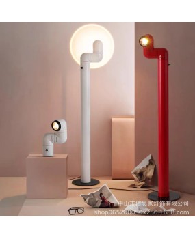 Post modern space age creative water pipe living room bedroom rotating decoration designer desk lamp wall lamp floor lamp