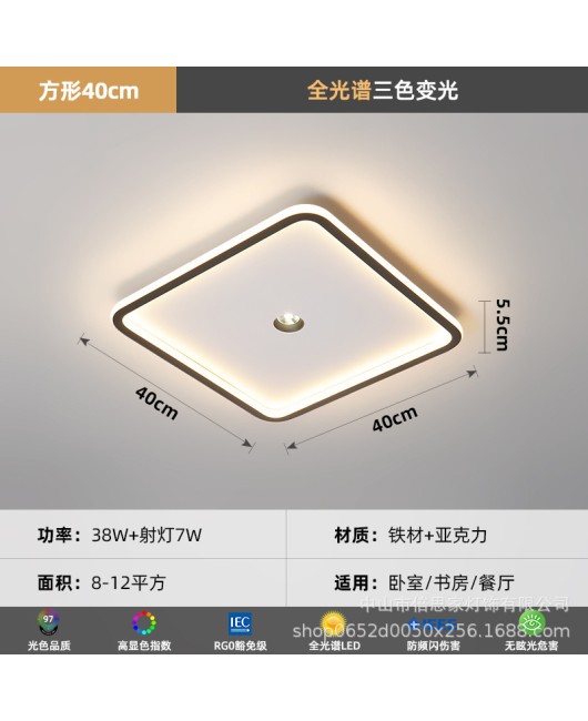 New modern minimalist full spectrum eye protection ceiling mounted with spotlight intelligent whole house package lighting fixtures for 2023