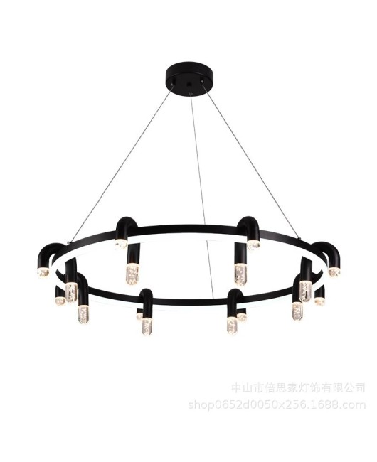 Postmodern Nordic Restaurant Chandelier Creative Personality Study Bedroom Art Lighting Homestay Staircase Clothing Store Lamp