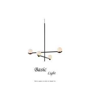 Nordic modern minimalist magic bean living room dining room bedroom bedside pendant light creative designer lighting fixtures