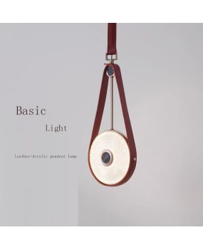 Light luxury French post-modern minimalist dining bar pendant light designer creative personality restaurant bedroom bedside small pendant light