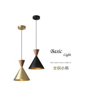 2023 all copper modern minimalist dining table, minimalist dining room pendant light, long strip high-end pendant light fixture