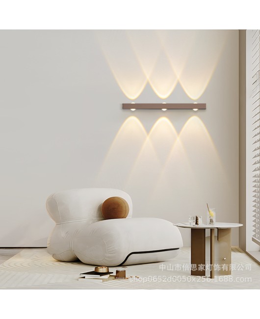 2024 Modern Simple Creative Light Luxury Full Spectrum Bedroom Bedlight, Living Room Corridor, Indoor Nordic Wall Light