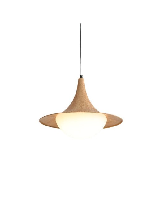 New Japanese style retro homestay walnut colored bedroom bedside pendant light in ancient Shanghai western-style restaurant pendant light