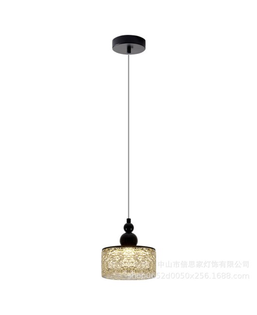 Beisijia's new resin pendant light Nordic light luxury milk tea shop, Qingba restaurant designer, bedroom bedside pendant light