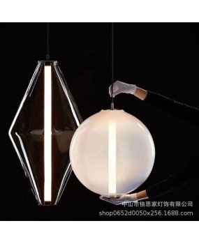 Beisijia Nordic Modern Luxury Glass Ball Pendant Lamp Table Lamp Floor Lamp Living Room Dining Room Bedhead Hotel Lighting