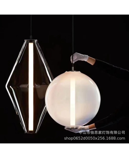 Beisijia Nordic Modern Luxury Glass Ball Pendant Lamp Table Lamp Floor Lamp Living Room Dining Room Bedhead Hotel Lighting