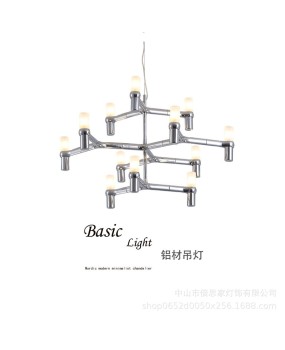 Beisijia Nordic Postmodern Designer Model Room Living Room Dining Room Bedroom Study Room Staircase Villa Duplex Pendant Light