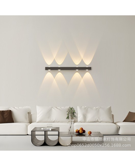 2024 Modern Simple Creative Light Luxury Full Spectrum Bedroom Bedlight, Living Room Corridor, Indoor Nordic Wall Light