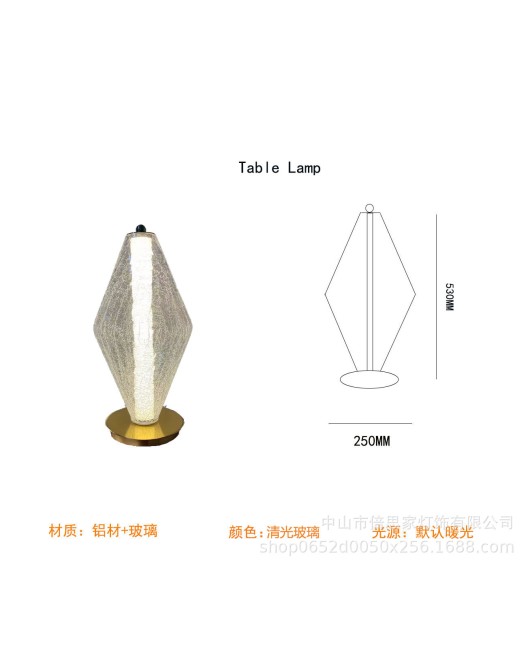 Beisijia's new Nordic light luxury glass pendant light, bedside bedroom designer, sofa, hotel high-end style pendant light