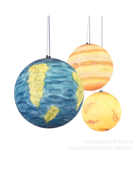 Beisijia Star Light Starry Sky Planet Moon Pendant Mall Hall Kindergarten Amusement Park Restaurant Bar Pendant