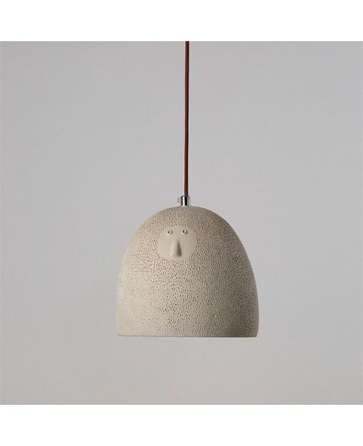 Beisijia Japanese retro wabi sabi style homestay bedside lamp milk tea shop clothing store cross-border exclusive cement pendant light