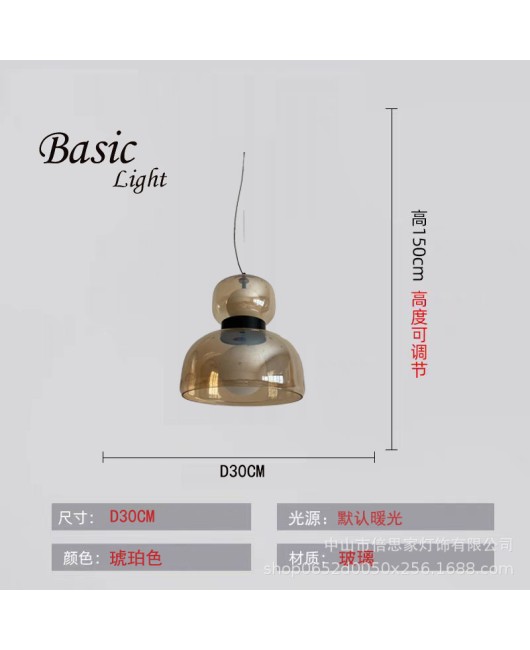 Beisijia's new Nordic modern luxury restaurant pendant light bar counter foyer home designer bedside pendant light