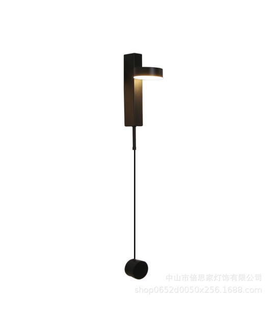 Beisijia Nordic Rotating Wall Light, Modern and Simple Corridor Light, Hotel Room Bedroom Bedlight