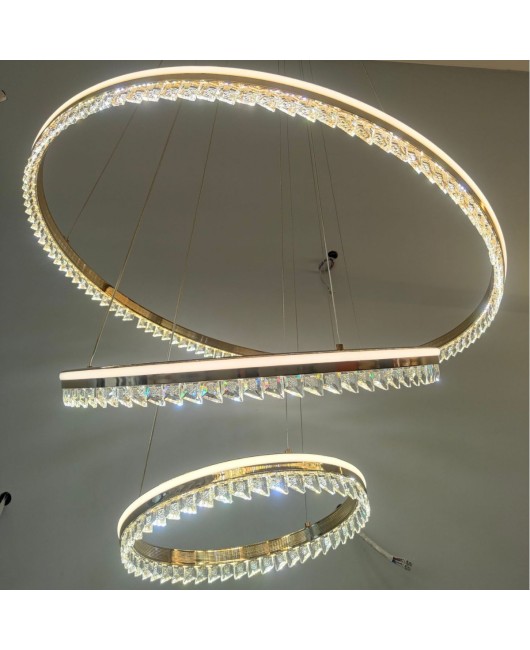 Beisijia's new Nordic light luxury modern crystal chandelier restaurant bedroom living room hotel designer high-end chandelier