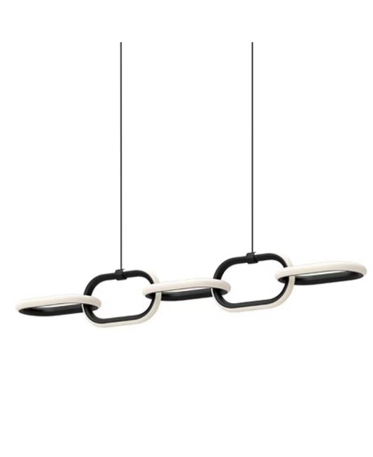 Nordic modern minimalist personalized living room, dining room, creative chain light for the entire house, minimalist design