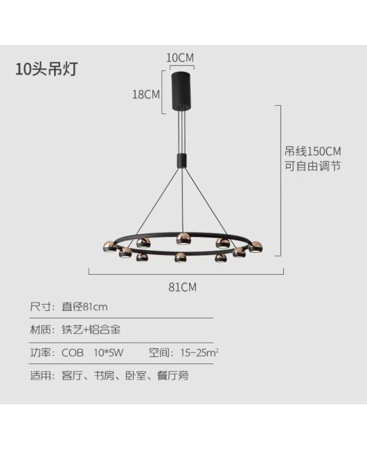 Modern minimalist high-end creative minimalist design sense restaurant one character bar counter dining room studio long bar small star ball light