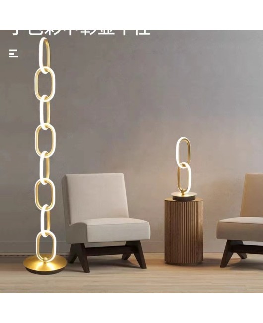 Floor lamp, high-end living room, light luxury art, Nordic creative designer, bedroom, indoor LED