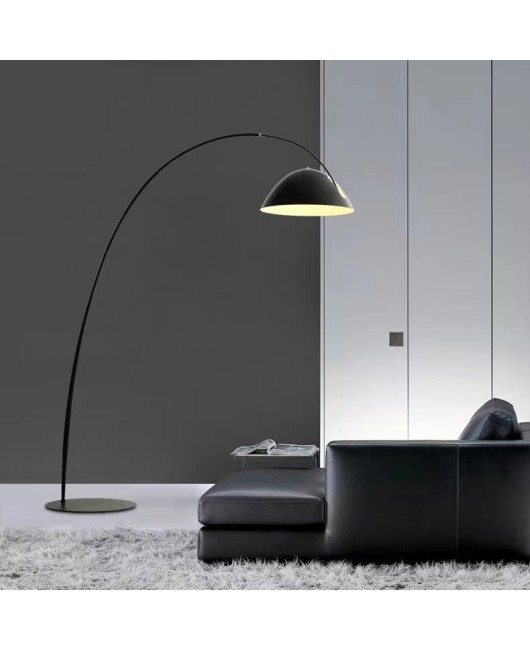 Nordic postmodern designer light luxury living room sofa bedroom bedside atmosphere floor standing fishing floor lamp