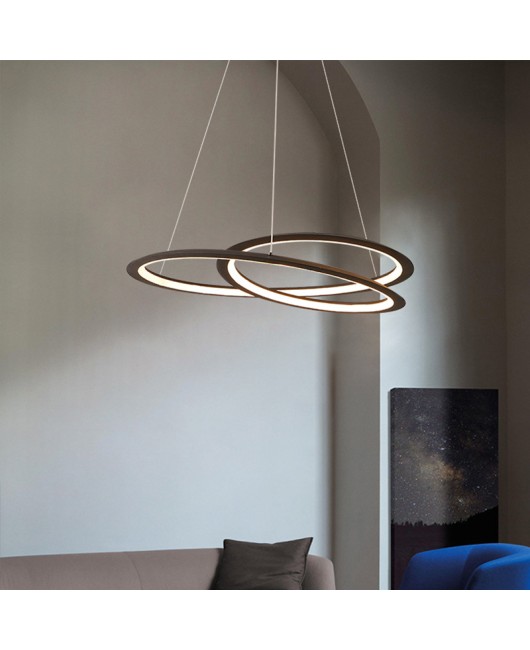 Italian minimalist living room pendant light, modern minimalist atmospheric creative office lighting, Nordic designer restaurant lighting