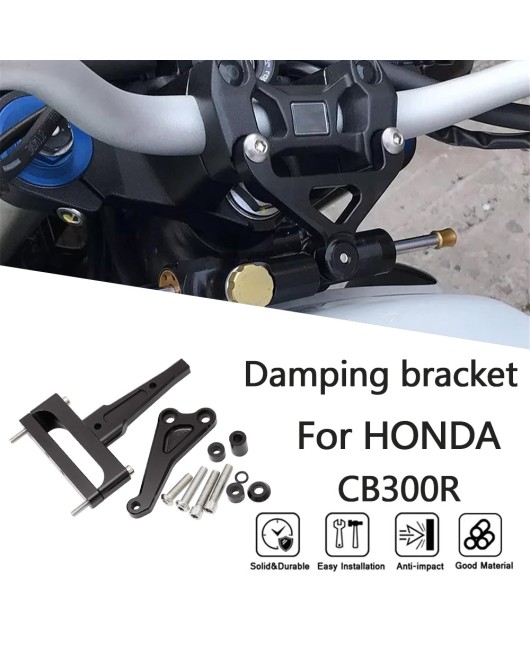 Suitable for Honda CB300R 2019-2024, with the addition of aluminum alloy and titanium sized damping bracket to support the balance bar