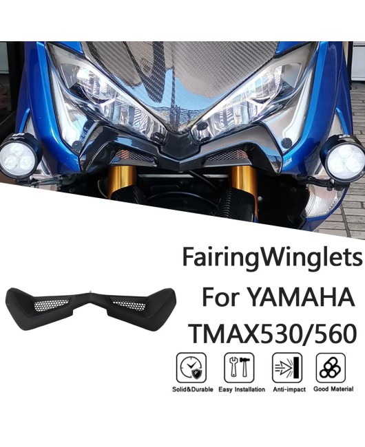 Suitable for Yamaha Tmax 530 560 modified bird beak fixed wing shark fin inlet wing lower lip wind knife