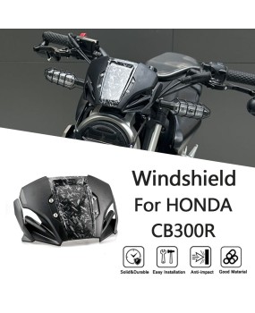 Suitable for Honda CB300R 18-24 motorcycle modification front windshield diffuser windshield accessories