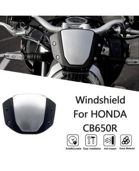 Suitable for Honda CB650R 19-23 modified windshield, instrument panel, windshield mirror, and guide cover