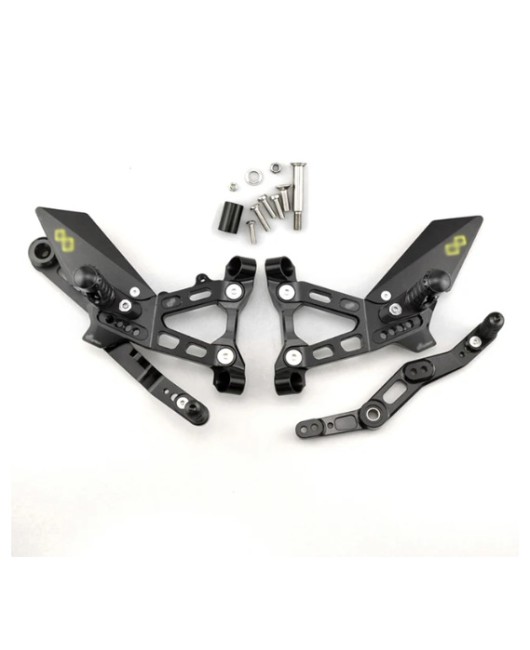 Suitable for BMW S1000RR 2019-2024 modified elevated assembly foot support, elevated foot pedal