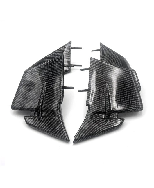 Suitable for BMW S1000RR M1000RR 2023 front spoiler side panel guide vane fixed wing carbon fiber pattern