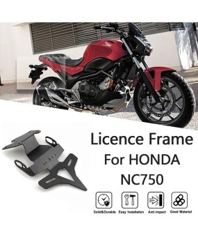 Suitable for Honda NC750X NC750S 21-24 year modified license plate holder, license plate holder, short tail bracket