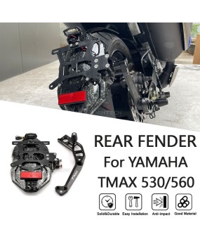 Suitable for Yamaha TMAX560 mudguard 2017-2024, stable rear mudguard, rear soil removal, mudguard tile