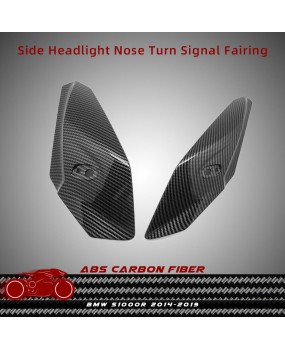 Suitable for BMW S1000R 2014-2019 carbon fiber side headlight front turn signal fairing