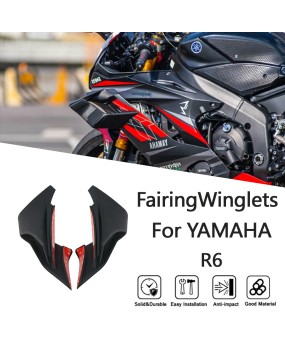 Suitable for Yamaha YZF-R6 17-23 year fixed wing side panel guide cover side wing blade small wing