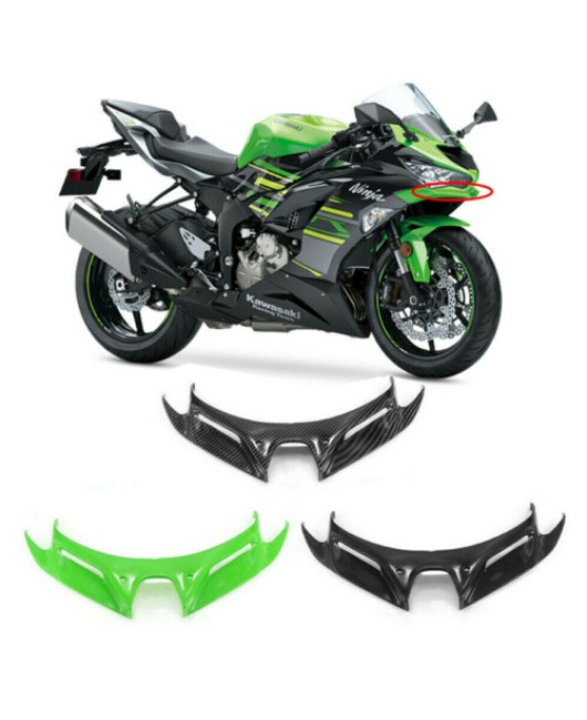 Suitable for Kawasaki Ninja NINJA400 NINJA250 modified fixed wing inlet wing 18-21