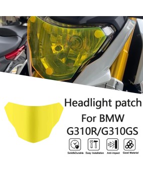 Suitable for BMW G310R/G310GS 17-24 year modified headlight protection film, headlight lens cover patch