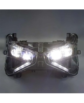 Suitable for Yamaha XMAX300 23-24 new LED modified headlight assembly, headlight lighting